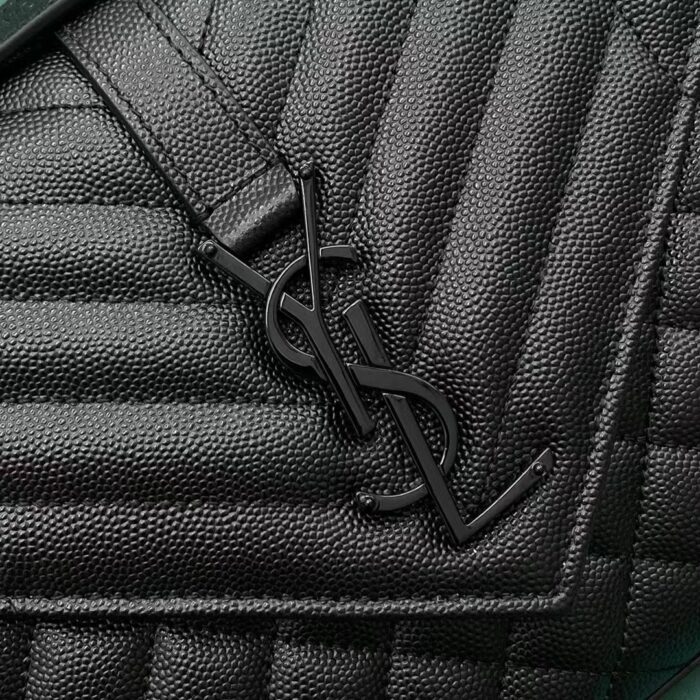 생로랑 그랑 드 뿌드르 퀼팅 가죽 ENVELOPE 미디엄 600185 쏘 블랙 레플리카 미러급 SA급 S급 고퀄리티 최상급 하이엔드 가방 [여성] 10