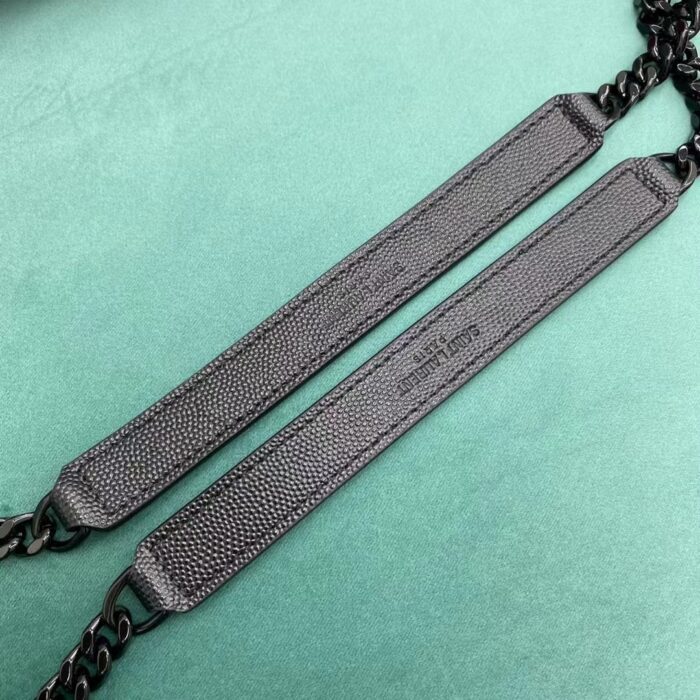 생로랑 그랑 드 뿌드르 퀼팅 가죽 ENVELOPE 미디엄 600185 쏘 블랙 레플리카 미러급 SA급 S급 고퀄리티 최상급 하이엔드 가방 [여성] 11