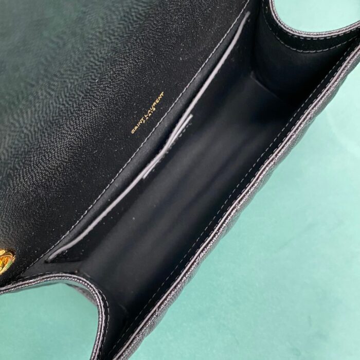 생로랑 그랑 드 뿌드르 퀼팅 가죽 ENVELOPE 미디엄 600185 블랙 금장 레플리카 미러급 SA급 S급 고퀄리티 최상급 하이엔드 가방 [여성] 3