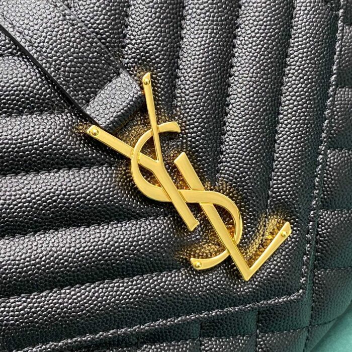 생로랑 그랑 드 뿌드르 퀼팅 가죽 ENVELOPE 미디엄 600185 블랙 금장 레플리카 미러급 SA급 S급 고퀄리티 최상급 하이엔드 가방 [여성] 9