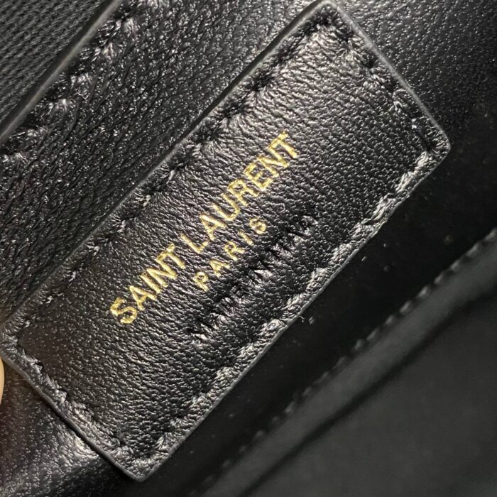 생로랑 그랑 드 뿌드르 퀼팅 가죽 ENVELOPE 미디엄 600185 블랙 금장 레플리카 미러급 SA급 S급 고퀄리티 최상급 하이엔드 가방 [여성] 12