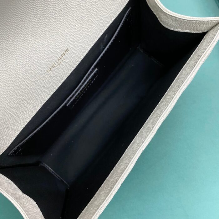 생로랑 그랑 드 뿌드르 퀼팅 가죽 ENVELOPE 미디엄 600185 화이트 레플리카 미러급 SA급 S급 고퀄리티 최상급 하이엔드 가방 [여성] 3