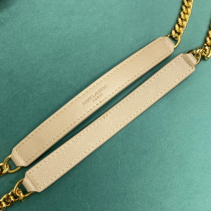 생로랑 그랑 드 뿌드르 퀼팅 가죽 ENVELOPE 미디엄 600185 베이지 레플리카 미러급 SA급 S급 고퀄리티 최상급 하이엔드 가방 [여성] 10