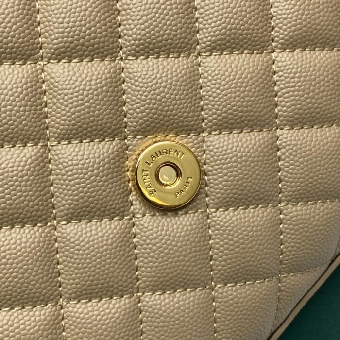 생로랑 그랑 드 뿌드르 퀼팅 가죽 ENVELOPE 미디엄 600185 베이지 레플리카 미러급 SA급 S급 고퀄리티 최상급 하이엔드 가방 [여성] 9