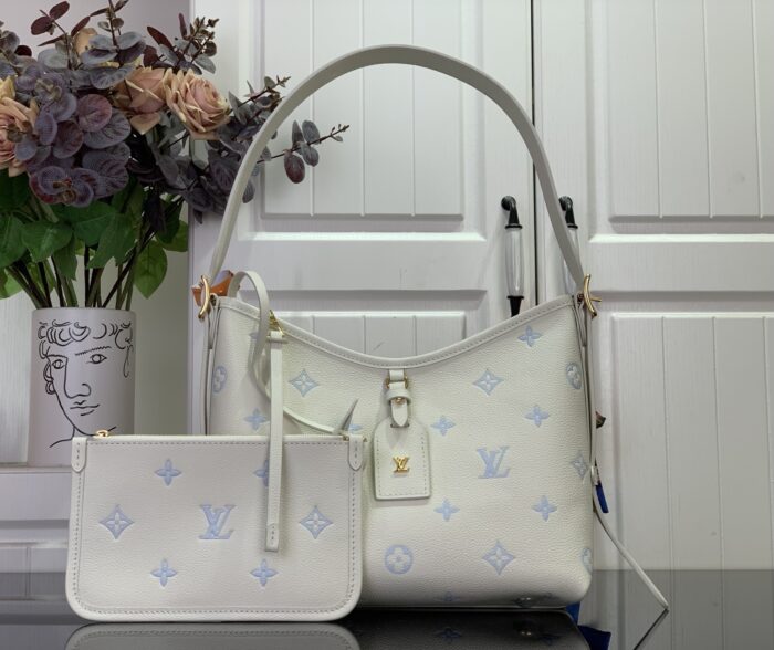 루이비통 캐리올 스몰 M27573 아이보리 블루 레플리카 미러급 SA급 S급 고퀄리티 최상급 하이엔드 가방 [여성]