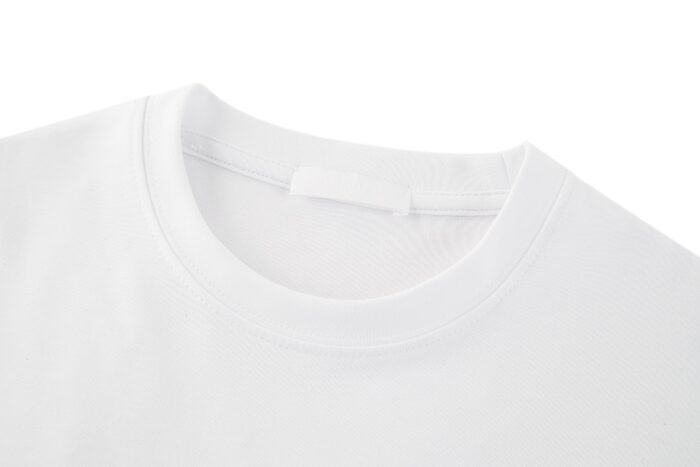 프라다 메탈 삼각로고 순색 반팔티 화이트 레플리카 미러급 SA급 S급 고퀄리티 하이엔드 최상급 의류 [남성여성공용] 5