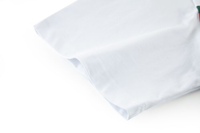 구찌 자수 코튼 저지 티셔츠 반팔티 화이트 레플리카 미러급 SA급 S급 고퀄리티 하이엔드 최상급 의류 [남성여성공용] 7