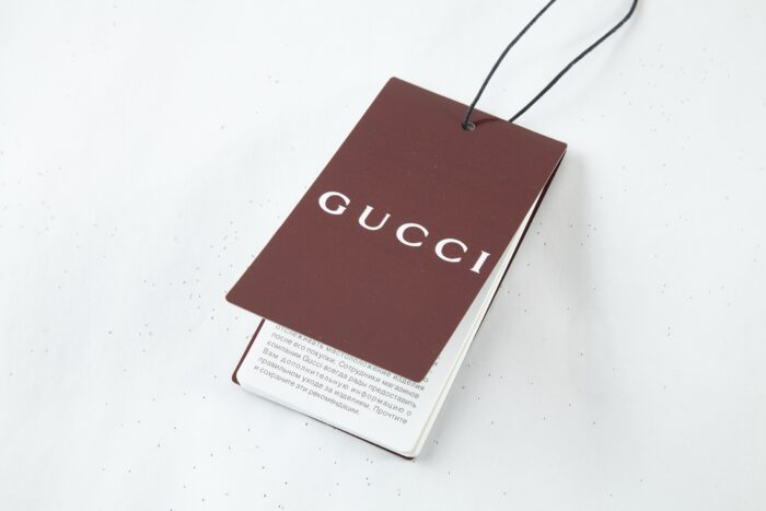 구찌 프린트 디테일의 코튼 저지 스웨트셔츠 반팔티 화이트 레플리카 미러급 SA급 S급 고퀄리티 하이엔드 최상급 의류 [남성여성공용] 11