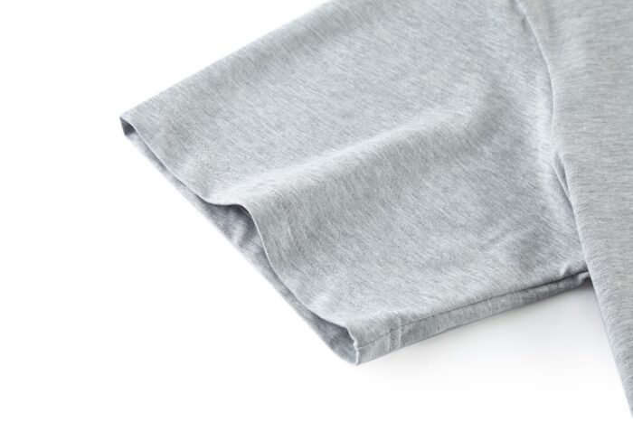 구찌 프린트 디테일의 코튼 저지 스웨트셔츠 반팔티 그레이 레플리카 미러급 SA급 S급 고퀄리티 하이엔드 최상급 의류 [남성여성공용] 6