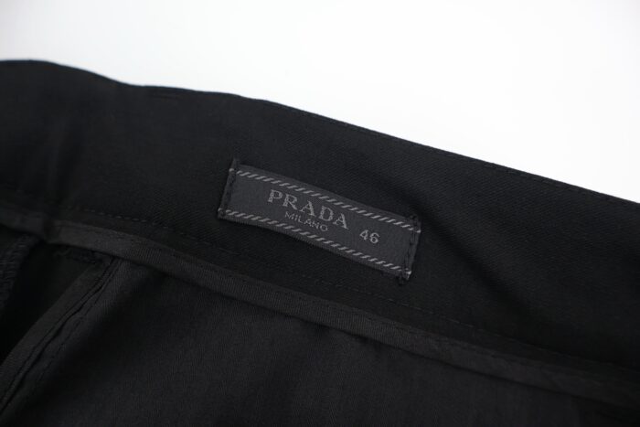 프라다 베이직 양털 혼방 양복 하의 팬츠 블랙 레플리카 미러급 SA급 S급 고퀄리티 하이엔드 최상급 의류 [남성] 11