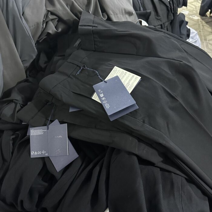 프라다 베이직 양털 혼방 양복 하의 팬츠 블랙 레플리카 미러급 SA급 S급 고퀄리티 하이엔드 최상급 의류 [남성] 6