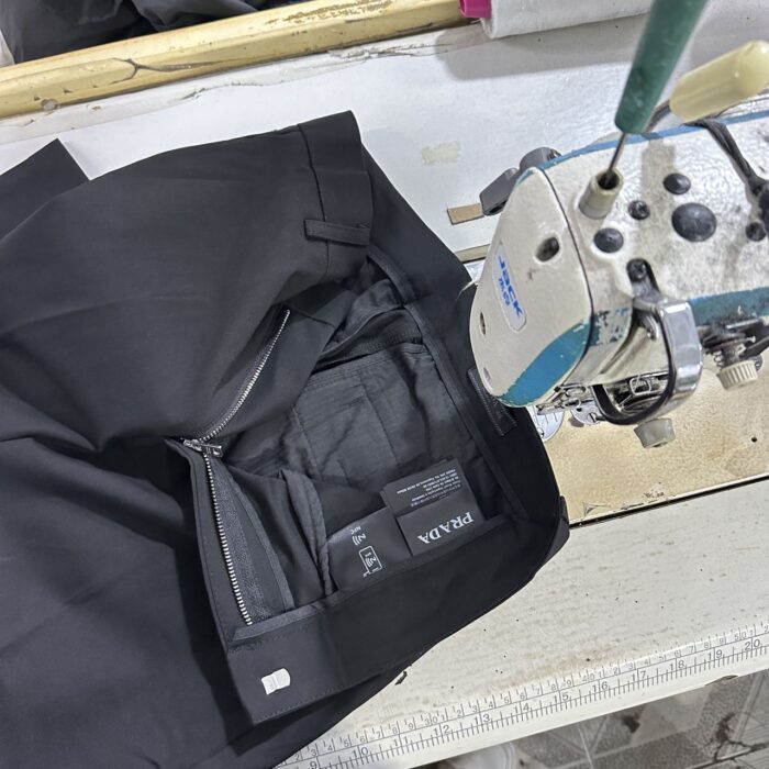 프라다 베이직 양털 혼방 양복 하의 팬츠 블랙 레플리카 미러급 SA급 S급 고퀄리티 하이엔드 최상급 의류 [남성] 7