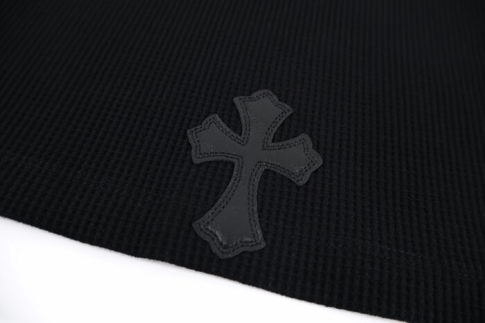 크롬하츠 레더 십자가 와플 긴팔티 블랙 레플리카 미러급 SA급 S급 고퀄리티 하이엔드 최상급 의류 [남성여성공용] 11