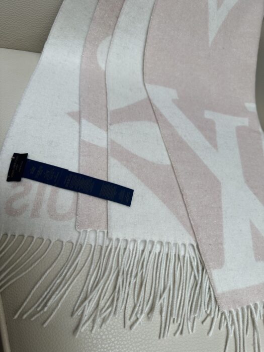 루이비통 점보 LV 플라워 캐시미어 태슬 스카프 핑크 레플리카 미러급 SA급 S급 고퀄리티 최상급 하이엔드 [남성여성공용] 7