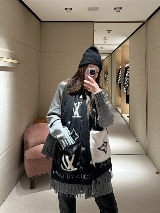 루이비통 콜드 레이캬비크 스카프 블랙 M92569 M79232 레플리카 미러급 SA급 S급 고퀄리티 최상급 하이엔드 [남성여성공용]