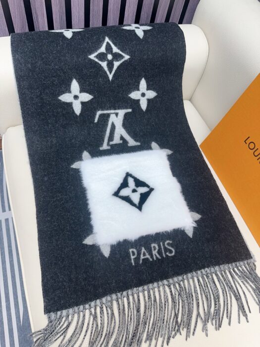 루이비통 콜드 레이캬비크 스카프 블랙 M92569 M79232 레플리카 미러급 SA급 S급 고퀄리티 최상급 하이엔드 [남성여성공용] 5