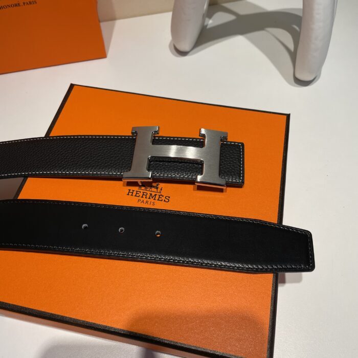 에르메스 레플리카 벨트 남성용 금장,은장 (3.8cm) H100 5