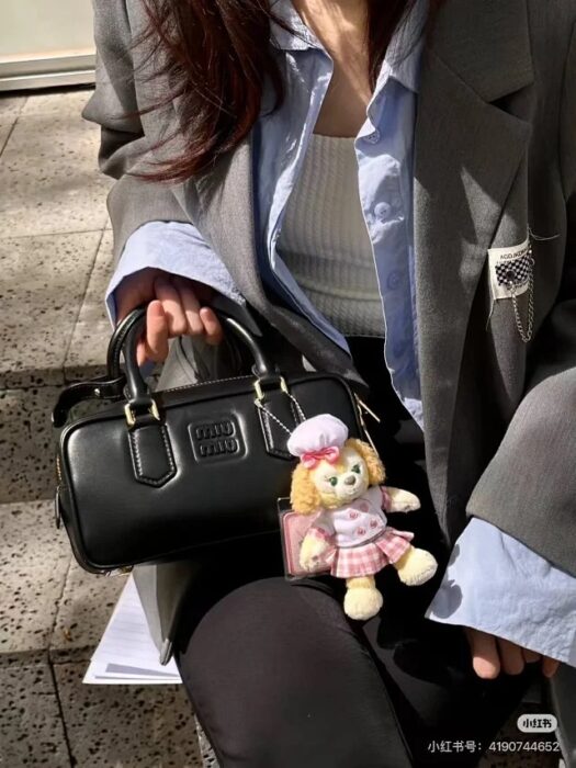 미우미우 아르카디 가죽 백 5BB142 브라운 블랙 2컬러 레플리카 미러급 SA급 S급 고퀄리티 최상급 하이엔드 가방 [여성] 3