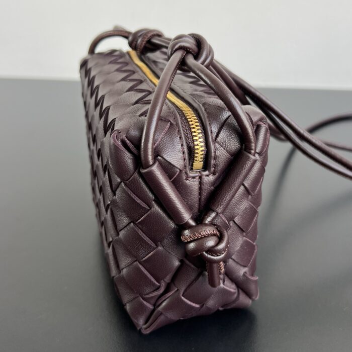 보테가베네타 미니 루프백 카메라백 723547 와인 레플리카 미러급 SA급 S급 고퀄리티 최상급 하이엔드 가방 [여성] 5