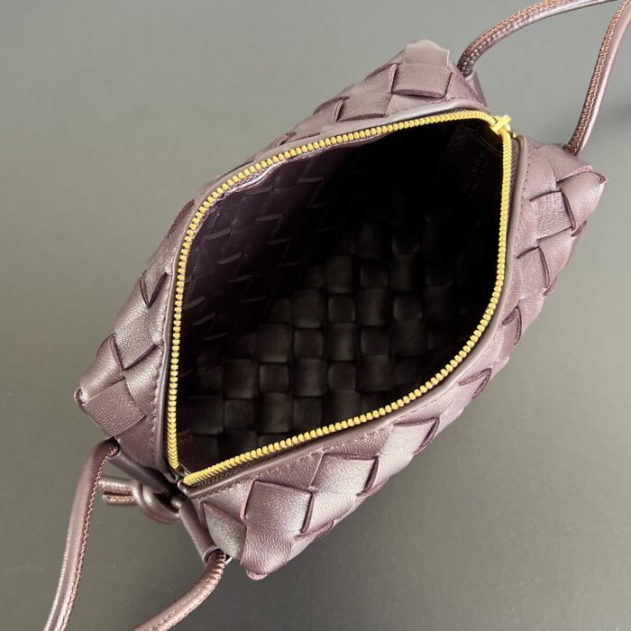 보테가베네타 미니 루프백 카메라백 723547 와인 레플리카 미러급 SA급 S급 고퀄리티 최상급 하이엔드 가방 [여성] 3