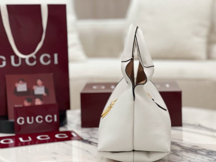 구찌 소프트빗 미디움 탑 핸들 백 화이트 837467 레플리카 미러급 SA급 S급 고퀄리티 최상급 하이엔드 가방 [여성] 5