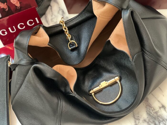 구찌 소프트빗 맥시 숄더 백 블랙 837466 레플리카 미러급 SA급 S급 고퀄리티 최상급 하이엔드 가방 [여성] 3