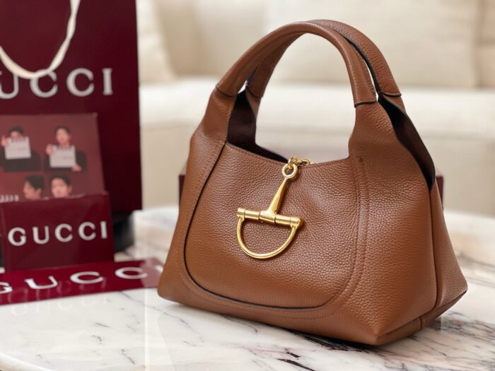 구찌 소프트빗 미디움 탑 핸들 백 브라운 837467 레플리카 미러급 SA급 S급 고퀄리티 최상급 하이엔드 가방 [여성] 4