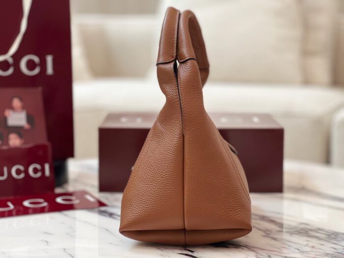 구찌 소프트빗 미디움 탑 핸들 백 브라운 837467 레플리카 미러급 SA급 S급 고퀄리티 최상급 하이엔드 가방 [여성] 5