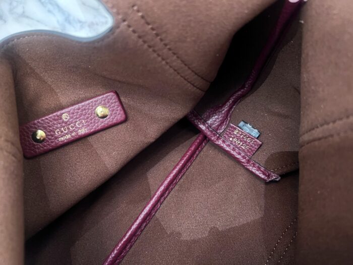 구찌 소프트빗 미디움 탑 핸들 백 와인 837467 레플리카 미러급 SA급 S급 고퀄리티 최상급 하이엔드 가방 [여성] 9