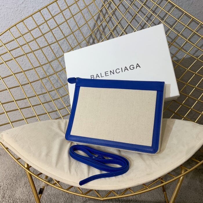 발렌시아가 캔버스 포쉐트 크로스백 블루 레플리카 미러급 SA급 S급 고퀄리티 최상급 하이엔드 가방 [여성] 2