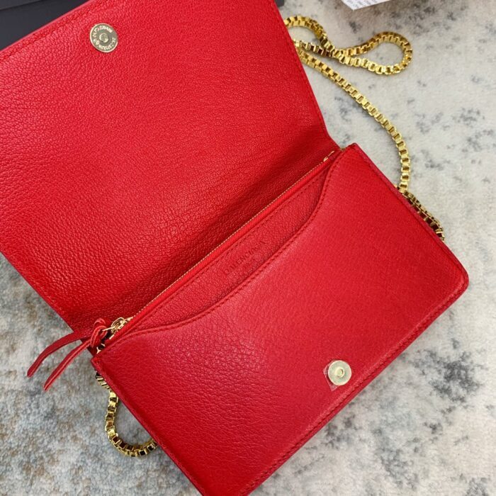 발렌시아가 르 시티 골드 체인 백 레드 레플리카 미러급 SA급 S급 고퀄리티 최상급 하이엔드 가방 [여성] 4