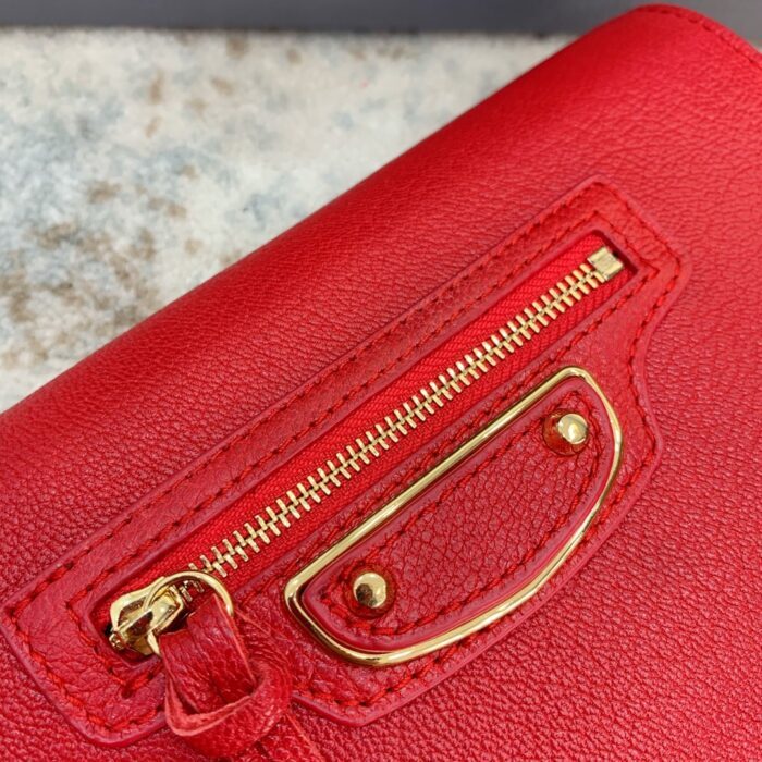 발렌시아가 르 시티 골드 체인 백 레드 레플리카 미러급 SA급 S급 고퀄리티 최상급 하이엔드 가방 [여성] 9