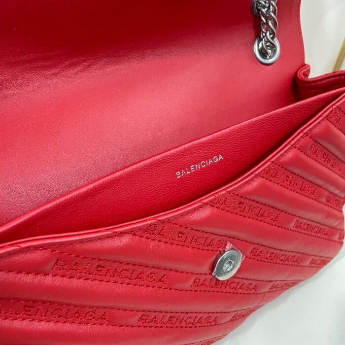 발렌시아가 모노그램 자수 퀼팅 백 레드 양가죽 레플리카 미러급 SA급 S급 고퀄리티 최상급 하이엔드 가방 [여성] 8
