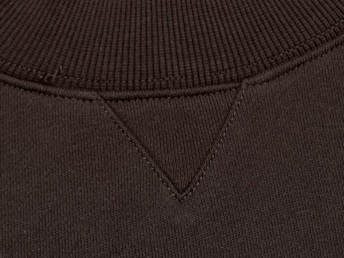 셀린느 루즈핏 로고 자수 순색 맨투맨 브라운 레플리카 미러급 SA급 S급 고퀄리티 하이엔드 최상급 의류 [여성] 9