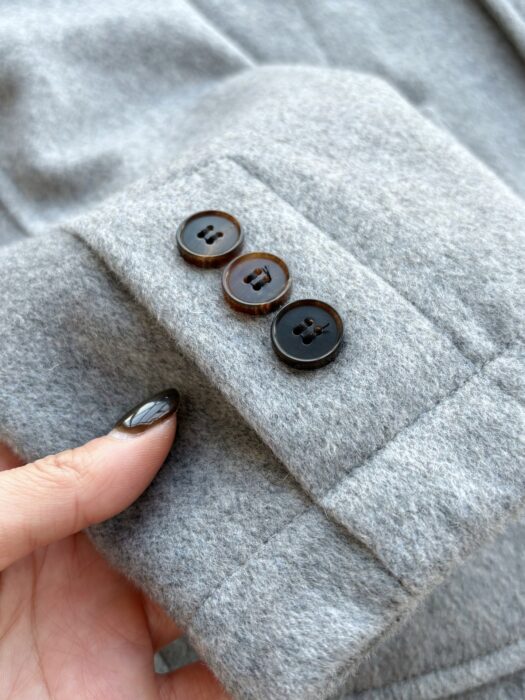 제냐 ZEGNA 캐쥬얼 캐시미어 양복 자켓 그레이 레플리카 미러급 SA급 S급 고퀄리티 하이엔드 최상급 의류 [남성] 9