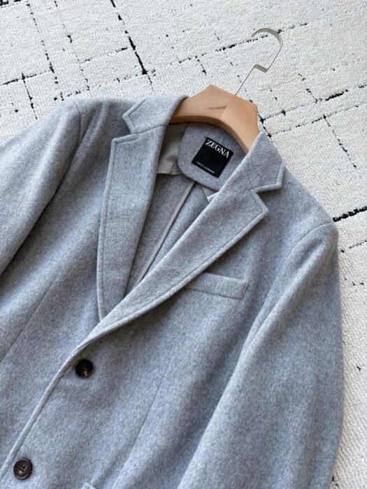 제냐 ZEGNA 캐쥬얼 캐시미어 양복 자켓 그레이 레플리카 미러급 SA급 S급 고퀄리티 하이엔드 최상급 의류 [남성] 4