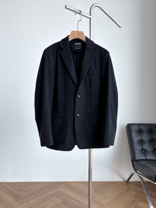 제냐 ZEGNA 캐쥬얼 캐시미어 양복 자켓 블랙 레플리카 미러급 SA급 S급 고퀄리티 하이엔드 최상급 의류 [남성] 4