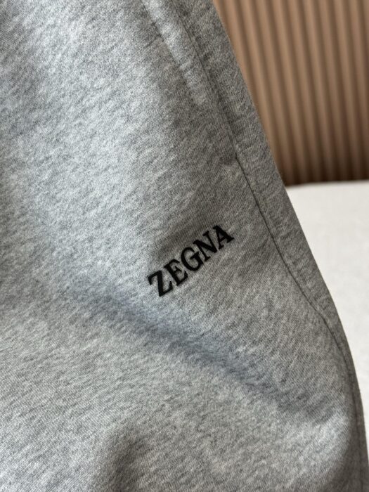제냐 ZEGNA 미니 로고 캐쥬얼 조거팬츠 그레이 레플리카 미러급 SA급 S급 고퀄리티 하이엔드 최상급 의류 [남성] 13