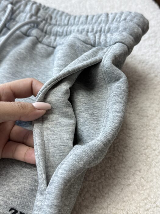 제냐 ZEGNA 미니 로고 캐쥬얼 조거팬츠 그레이 레플리카 미러급 SA급 S급 고퀄리티 하이엔드 최상급 의류 [남성] 9