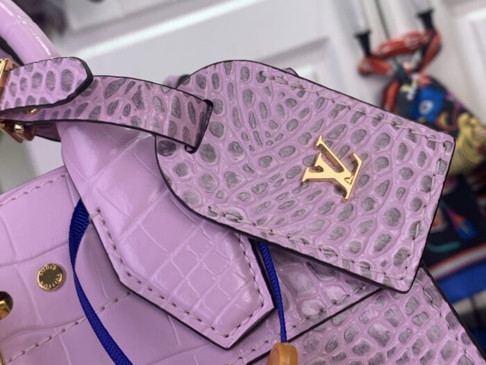 루이비통 LV 시티 스티머 미니백 M95846 라이트 퍼플 악어무늬 레플리카 미러급 SA급 S급 고퀄리티 최상급 하이엔드 가방 [여성] 6