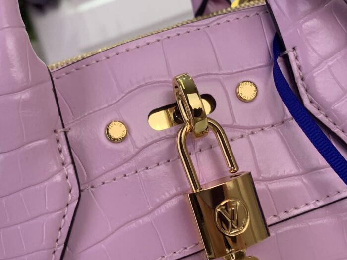 루이비통 LV 시티 스티머 미니백 M95846 라이트 퍼플 악어무늬 레플리카 미러급 SA급 S급 고퀄리티 최상급 하이엔드 가방 [여성] 7