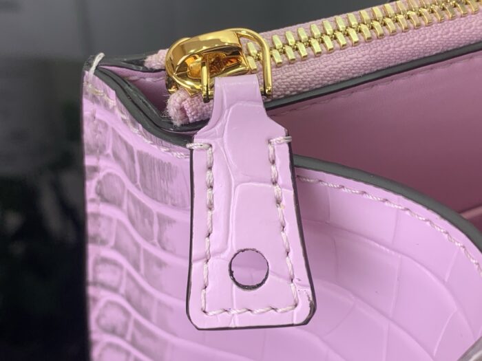 루이비통 LV 시티 스티머 MM백 M95846 라이트 퍼플 악어무늬 레플리카 미러급 SA급 S급 고퀄리티 최상급 하이엔드 가방 [여성] 6