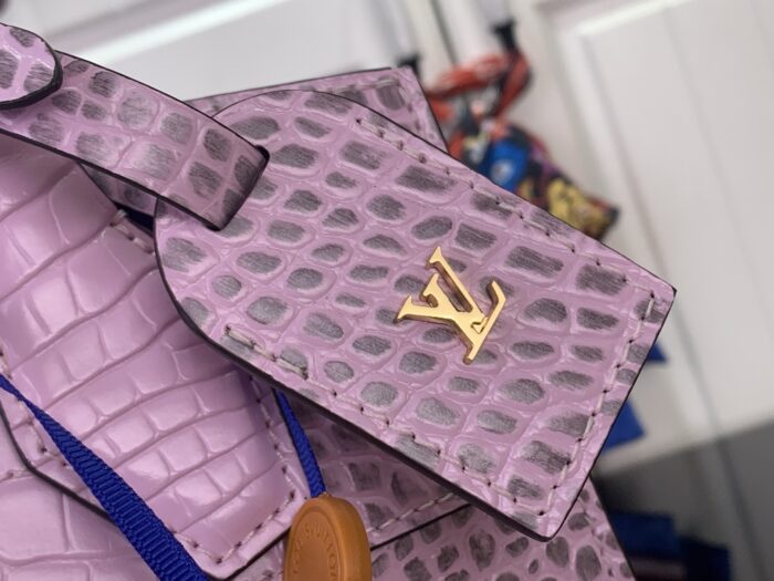 루이비통 LV 시티 스티머 MM백 M95846 라이트 퍼플 악어무늬 레플리카 미러급 SA급 S급 고퀄리티 최상급 하이엔드 가방 [여성] 7