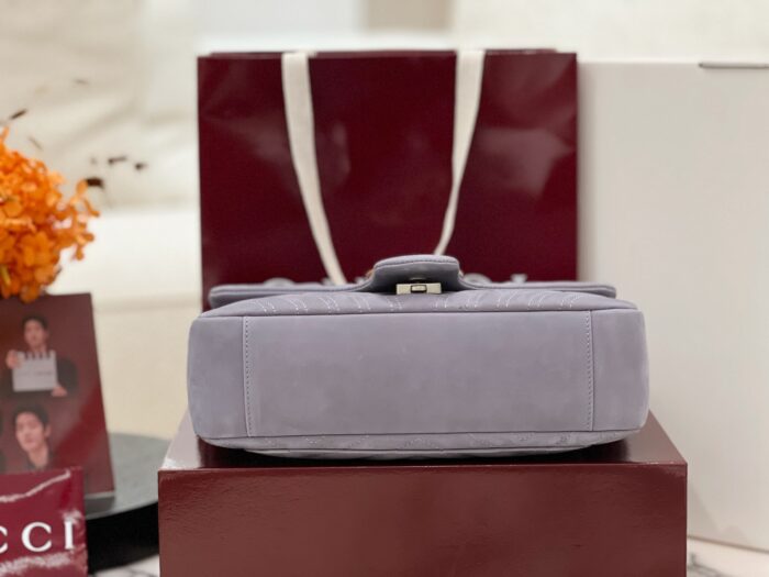 구찌 GG 마몽 미디엄 숄더백 스웨이드 라이트 퍼플 837267 레플리카 미러급 SA급 S급 고퀄리티 최상급 하이엔드 가방 [여성] 8