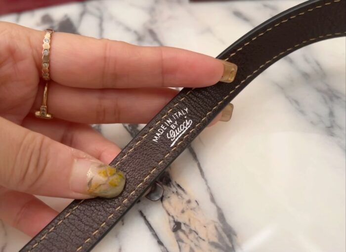 구찌 재키 슬림 스몰 숄더백 샌드 브라운 863137 레플리카 미러급 SA급 S급 고퀄리티 최상급 하이엔드 가방 [여성] 9