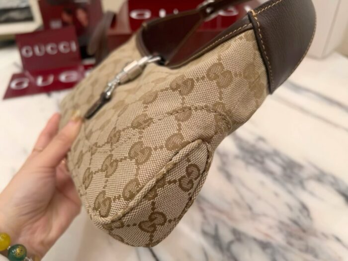 구찌 재키 슬림 스몰 숄더백 샌드 브라운 863137 레플리카 미러급 SA급 S급 고퀄리티 최상급 하이엔드 가방 [여성] 6