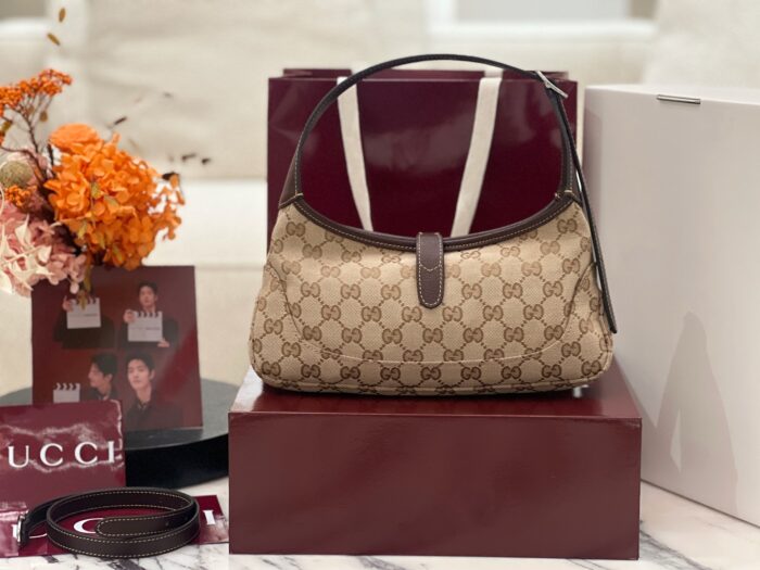 구찌 재키 슬림 스몰 숄더백 샌드 브라운 863137 레플리카 미러급 SA급 S급 고퀄리티 최상급 하이엔드 가방 [여성] 2