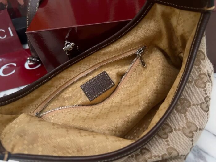 구찌 재키 슬림 스몰 숄더백 샌드 브라운 863137 레플리카 미러급 SA급 S급 고퀄리티 최상급 하이엔드 가방 [여성] 3