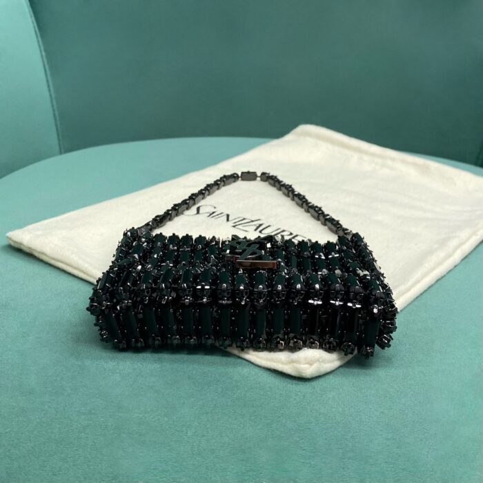생로랑 크리스털 소재 마이크로 EVENING 백 788380 블랙 레플리카 미러급 SA급 S급 고퀄리티 최상급 하이엔드 가방 [여성] 5