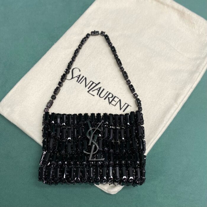 생로랑 크리스털 소재 마이크로 EVENING 백 788380 블랙 레플리카 미러급 SA급 S급 고퀄리티 최상급 하이엔드 가방 [여성] 2
